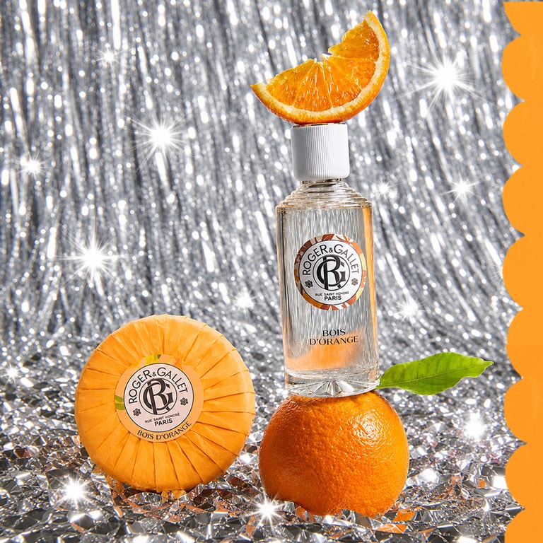 Bois d'Orange Zestaw świąteczny woda zapachowa well-being + mydła well-being